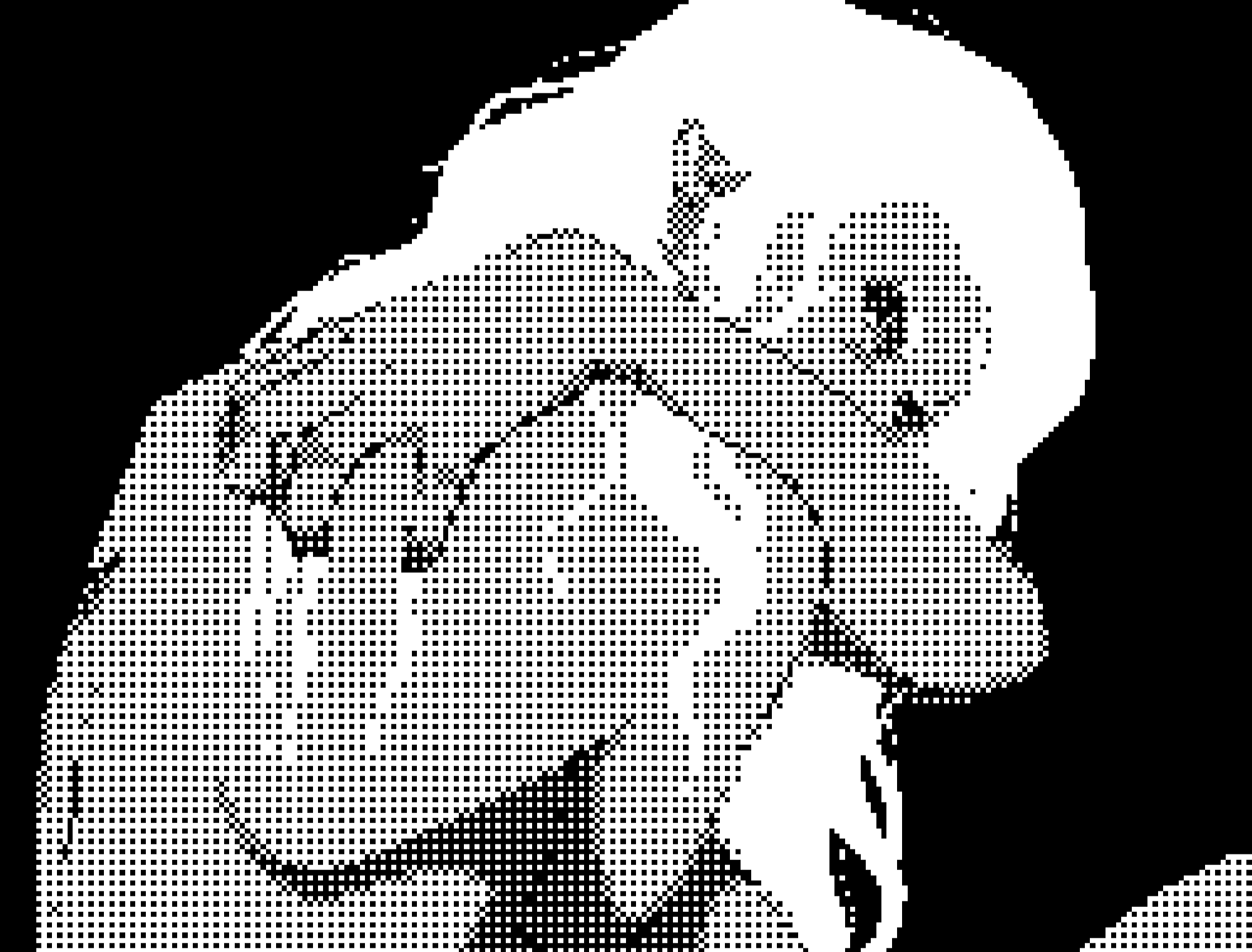 Artwork on computer screen